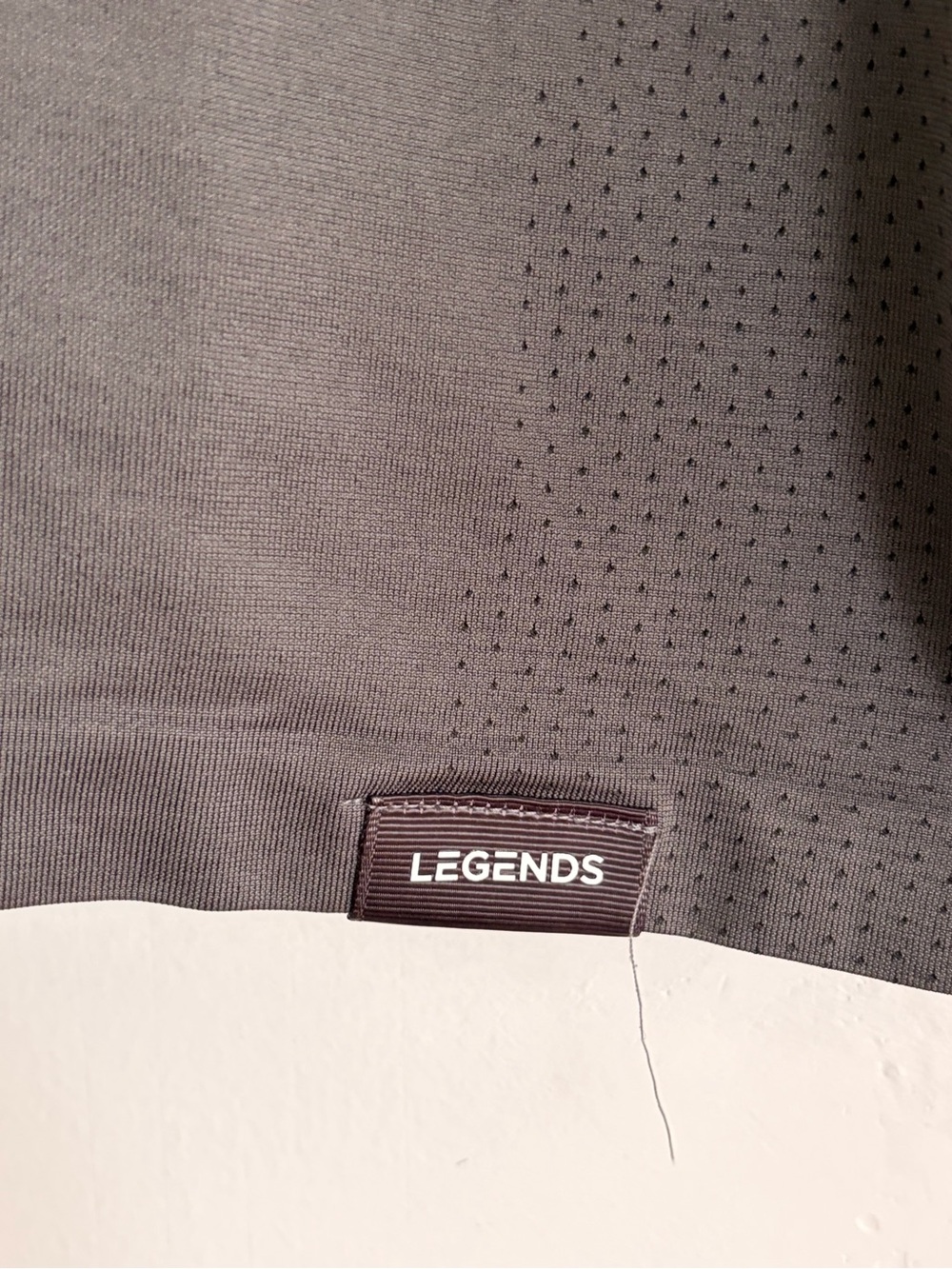 LEGENDS Men’s Enzo LS Tee - Dark Grey - Picture 5 of 6